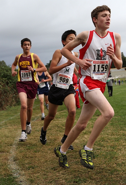 2010NCSXC BD3-212.JPG - 2010 North Coast Section Cross Country Championships, Hayward High School, Hayward, California